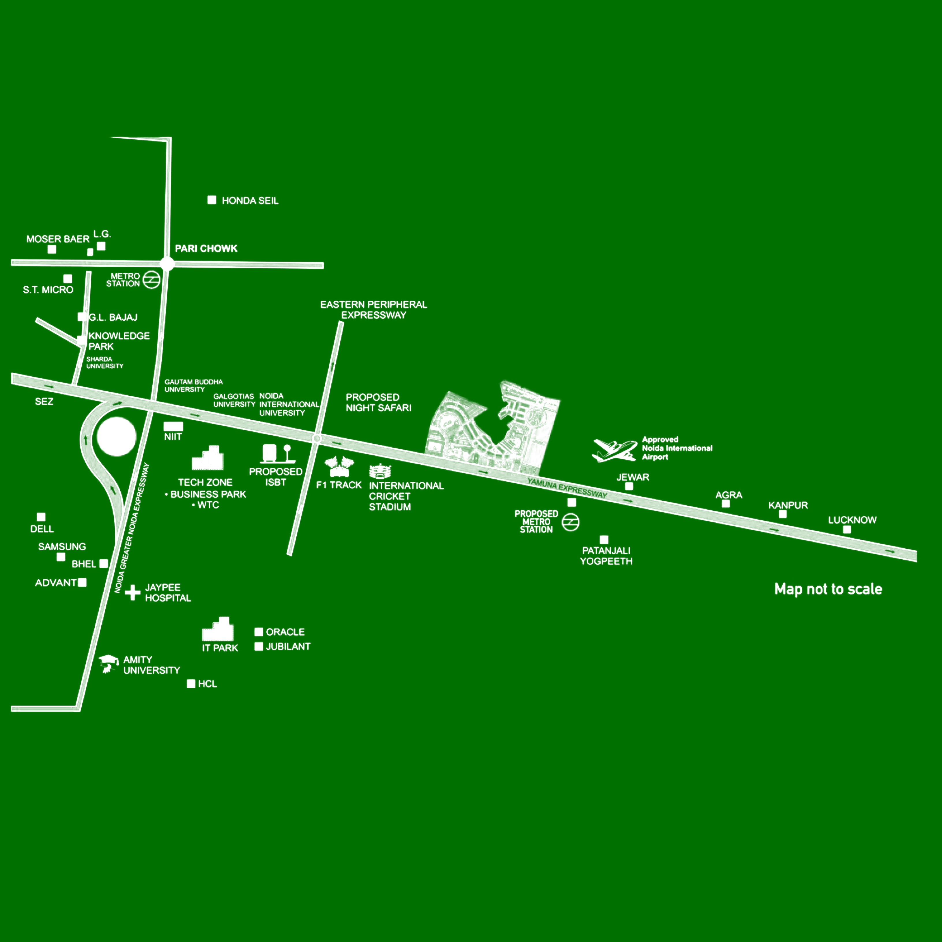 location advantage of karyan residence Ghaziabad